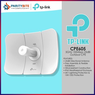 TP-Link CPE605 5GHz 150Mbps 23dBi Outdoor CPE (1)