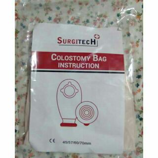 Surgitech colostomy bag set 45,57,60&70mm