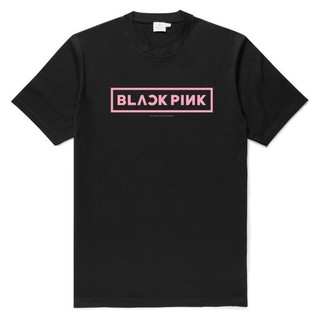 Round neck black pink T-shirt cotton (1)