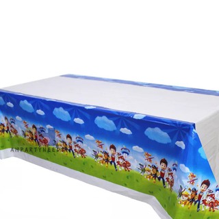 paw patrol table cover tablecloth for long table 6people for birthday decoration alehuangpartyneeds