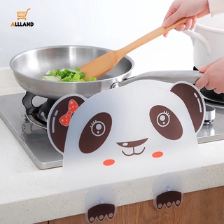 Funny Panda Shape Suction Cup Flap/ Kitchen Sink Splash Water Baffle/ Anti Splash Shields/ Sink Impermeable Flaps/ Kitchen Cleaning Accessories