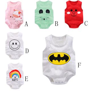 Summer Baby Rompers Newborn Infant Baby Boy Girl Short Sleeve Kids Clothes