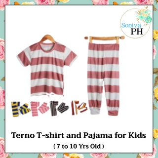 Terno Pajama for Kids - BOYS - 7 to 10 Yrs Old - REY