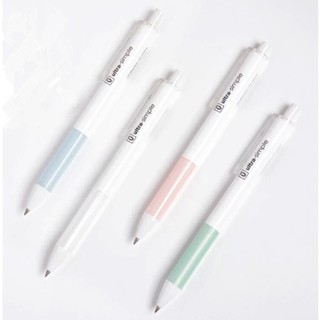 Quick-Drying Soft Protective Sleeve Retractable Gel Pen 0.5mm (Black)