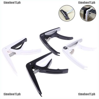 【timehee11】Quick Change Key Trigger Guitar Electric Acoustic Clamp Capo Electric Tune (1)