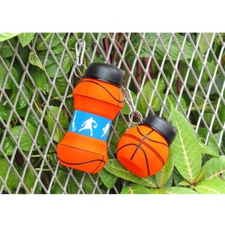 ✳SILIBOT Basketball Collapsible Water Tumbler by Munchkicks✲