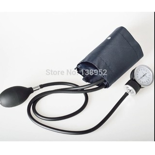 Blood Pressure Monitor Cuff Stethoscope Meter Aneroid Sphygmomanometer Measure Device