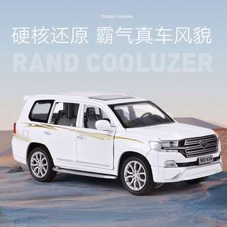 Spot Goods] car model car model display 1:32 Toyota overbearing Land Cruiser off-road SUV simulation