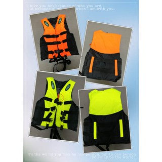 Adult Life Jacket Swimming With Whistle