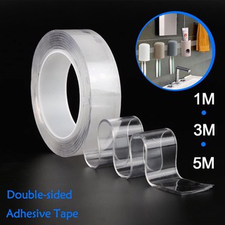 BLOS Multifunctional Strongly Sticky Double-Sided Adhesive Nano Tape Traceless Washable Removable
