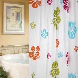 Bathroom waterproof shower Curtain 180CM x180cm with hook