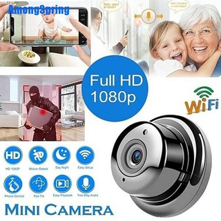 【Ready Stock】Baby Safe ❉✿Amongspring☬ 1080P Mini Camera Wifi Camera Wireless Surveillance Camera Bab