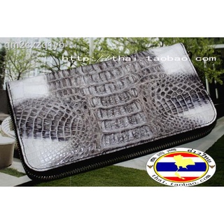 Folding wallet♈▽❉Crocodile bag Thailand crocodile wallet-crocodile leather handbag-crocodile leather (1)