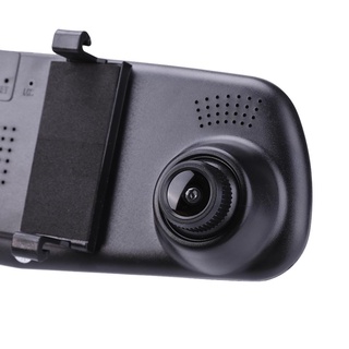 Dual Lens Car DVR Rear View Mirror Dash Cam Video Camera Night Vision Dash-Recorder HD 1080P 4.3 inc (5)