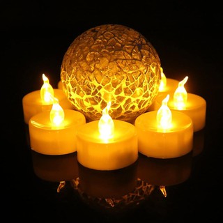 12PCS Electronic Flameless LED tea light Candles Battery-Powered For Party Wedding Decor (1)
