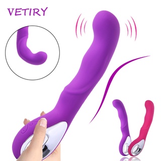 VETIRY Dildo Vibrator 10 Speeds AV Wand G-spot Massage Erotic Toys Clitoris Vagina Stimulation Sex T