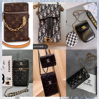 【Available】#8112 LV MONOGRAM CELLPHONE SLING BAG with box LOUIS VUITTON COD