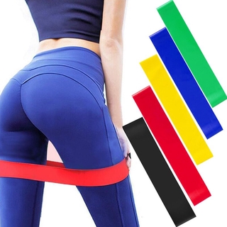 Yoga Belts Training Fitness Gum Exercise Gym Strength Resistance Bands Pilates Sport Rubber Fitness Bands Workout Equipment