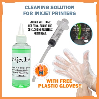 Cleaning Solution for Printer Head Solution 100ml with Syringe hose