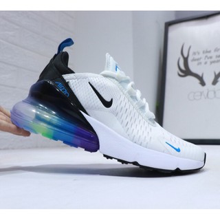 Nike AIR MAX 270 FLYKNIT Running Shoes For Women Men Rainbow Inspired (1)