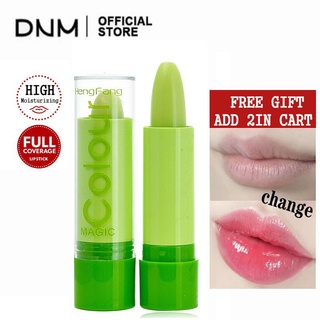 DNM Moisturizing Lipstick Anti Cracking Long-Lasting Waterproof Temperature Changing Color Lip Balm Lip Makeup
