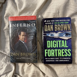 Dan Brown Books (Inferno, Digital Fortress)