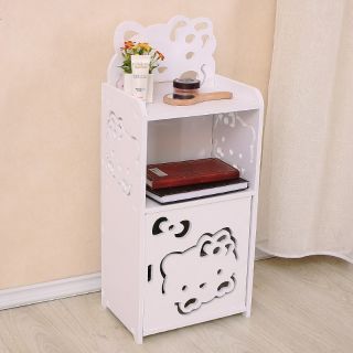 DIY HelloKitty Bedroom Bedside Cabinet Small Cabinet (1)