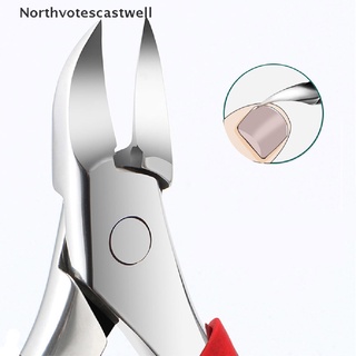 Northvotescastwell Nail Clipper Toenail Nail Cutter for Thick Ingrown Stainless Steel Pedicure Tool NVCW
