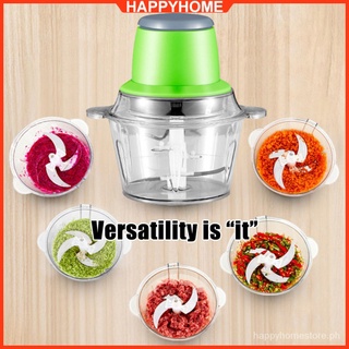 Meat grinder 2L capacity electric 220w high power power stainless steel blade green