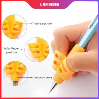 ✿LI✿3pcs Kids Writing Pencil Holder Learning Pen Aid Grip Posture Correction