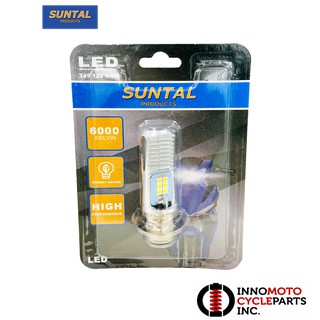 Suntal LED (1Leg/T19) Headlight Bulb / 12V 6/6W / 6000 Kelvin