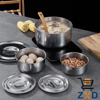 Food Covers✸✽✺Stainless Steel Caserole 5in1 With Cover (2)