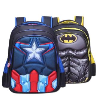 3D16"muscle school bag for boys