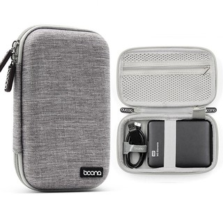 External Hard Drive Case Bag, Portable EVA Shockproof Carrying Case Pouch Bag