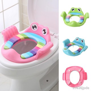 ♕✱✹【COD Ready Stock】Baby Child Potty Toilet Trainer Seat Step Stool Ladder Adjustable Training Chair
