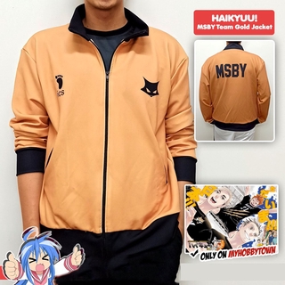 Haikyuu!! MSBY BJ Jacket Cosplay Costume Style Karasuno Bokuto Shoyo Atsumu Coat Sport Uniform Sportswear Outerwear