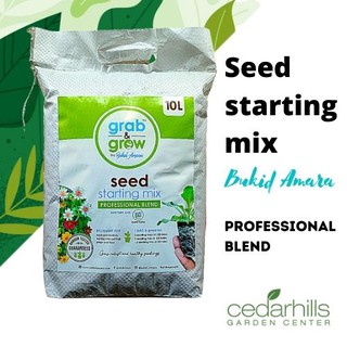 Grab&Grow Seed Starting Mix By: CEDARHILLS GARDEN CENTER / soil-less potting mix for seed planting