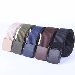 Korean Solid Color Unisex Prevent Allergy Simple Belt (2)