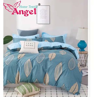 5/1ANGEL Bedsheet Set Modern Pattern Design Bed Linen Soft Duvet Cover Flat Sheet Pillowcase C-560 (9)