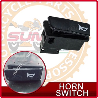 MOTORCYCLE HORN SWITCH BLACK UNIVERSAL