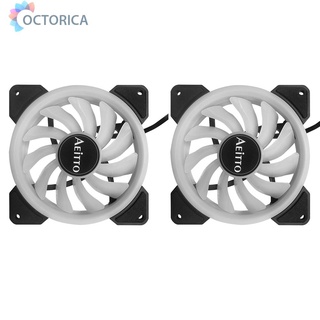 Octorica 4 Pin 120mm PC Case Fan CPU Radiator Cooling 12V DC Cooler Computer Accessories