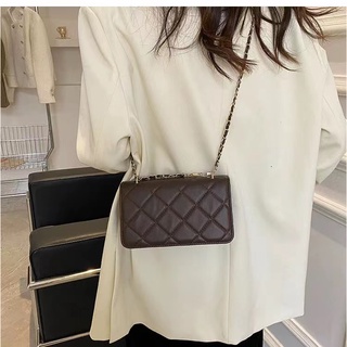 Yvon #2160 Korean Fashion Diamond Leather Sling bags for women (8)