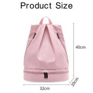Sports Gym Swimming Bag Travel Duffel Bag Dry Wet Bags with Pocket & Shoes Compartment for Women and Men (3)