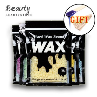 100g Depilatory Wax Hot Film Hard Wax Pellet Waxing Bikini Hair Removal Bean Depilacion Beans Women's Beauty