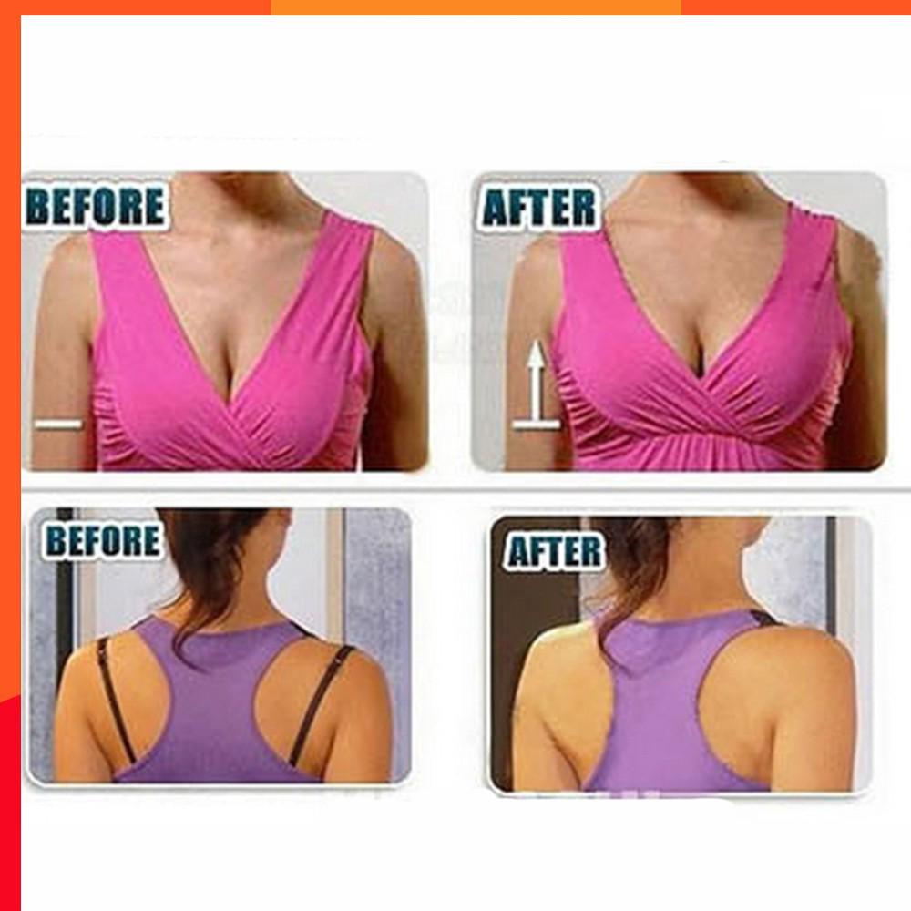 3PCS Hide Accessorie New Oval Perfect Buckle Cleavage Strap Bra Control