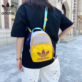 ADIDAS Clover Women and Men's Sports and Leisure Backpack Small Backpack Single Shoulder Diagonal Bag