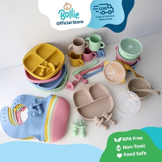 Bollie Baby Mealoo 8pcs Complete Silicone Feeding Set for Baby