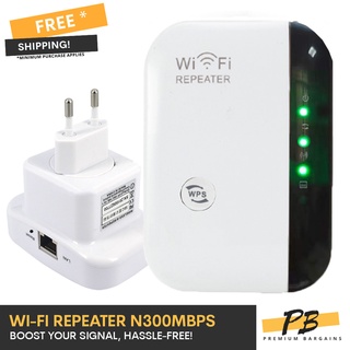 ❅♚▣Original Wifi Extender 300mpbs / Wifi Repeater up to 10 meters Premium Bargains