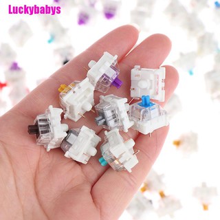 ⊕✸[Luckybabys] 10Pcs/Lot Outemu Mx Switches 3 Pin Mechanical Keyboard Black Blue Brown Switches