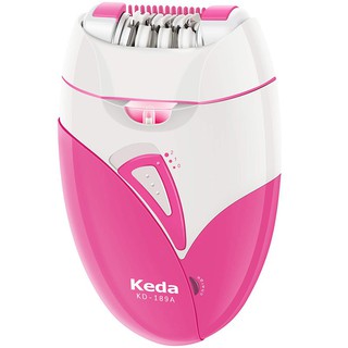 Keda Electric Epilator Woman Cordless Hair Removal Depilator Shaver Body Leg Shaving Rechargeable